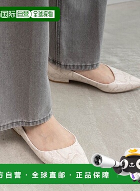 日本直邮RANDA 无压力尖头低跟一脚蹬女鞋低跟鞋 RA041BW11628