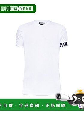 香港直邮DSQUARED2 男士T恤 D9M3S59800110 AW2025 白色 T-shirt