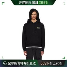 连帽衫 黑色 香港直邮潮奢 Lacoste 男士 Loose 法国鳄鱼 Fit