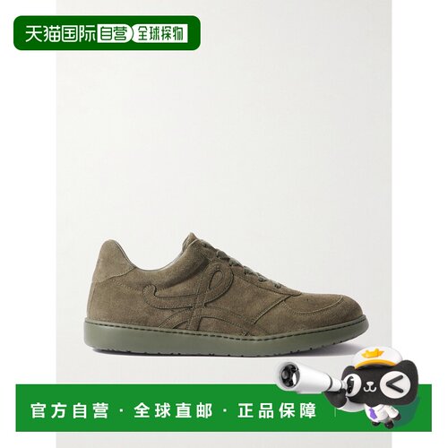 美国直邮LOEWE 罗意威 男士 Jambo 绒面革运动鞋 【付后1h可退】