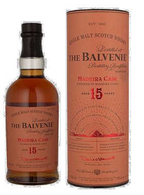 欧洲直邮Balvenie百富15年马德拉桶威士忌回味绵长香醇700ml 43%