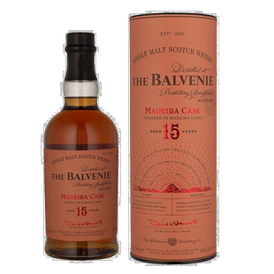 欧洲直邮Balvenie百富15年马德拉桶威士忌回味绵长香醇700ml 43%