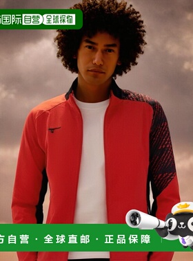 【日本直邮】Mizuno美津浓户外足球长袖运动外套M红色 P2MC1515