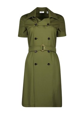 BURBERRY 女士连衣裙 81034551 SS2025 绿色 CASUAL连衣裙