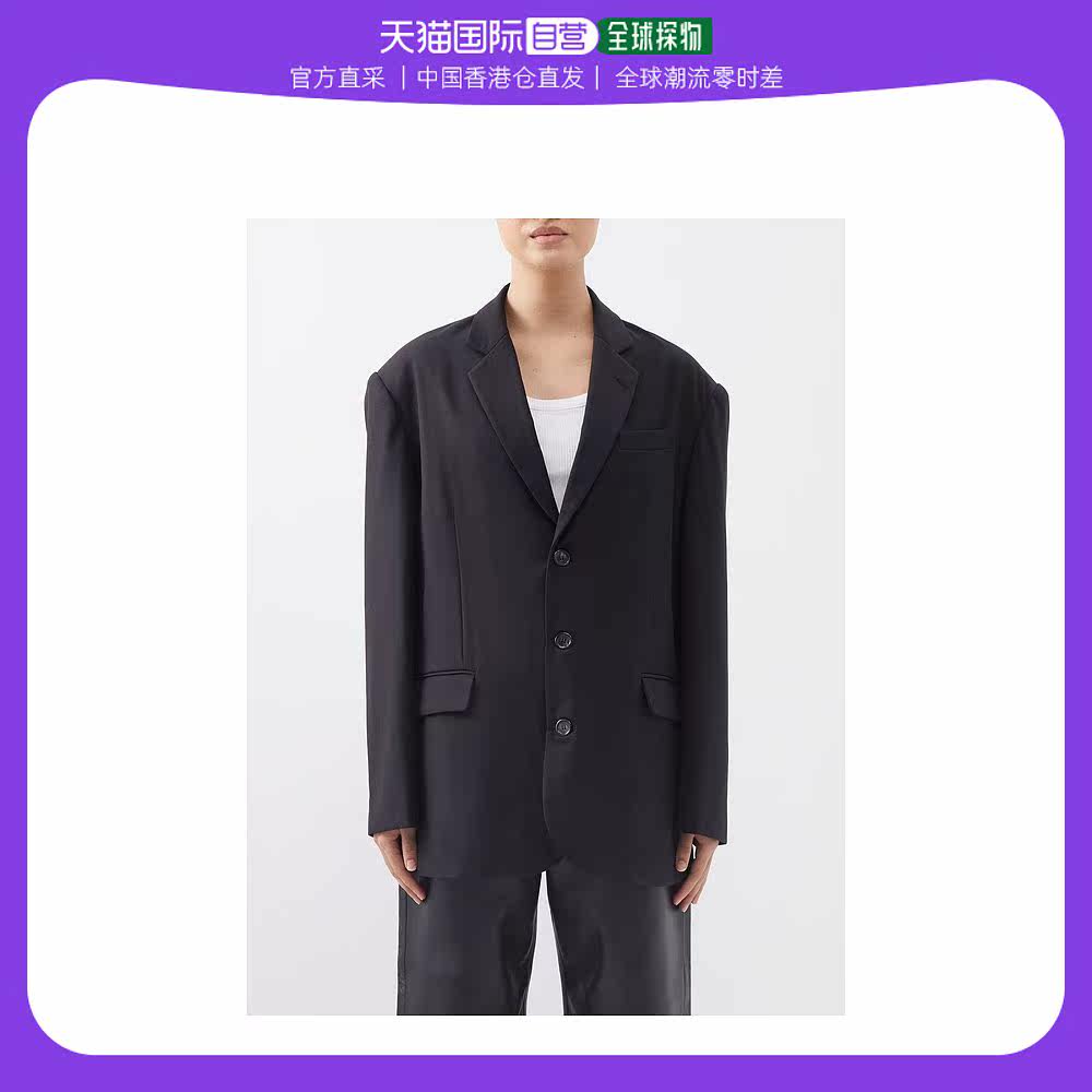 香港直邮潮奢 the frankie shop 女士gelso 宽松款天丝纤维混纺西