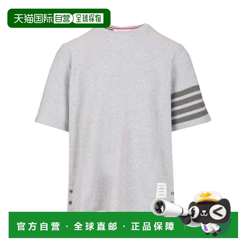 1h可退 香港直邮Thom Browne 汤姆 布朗 男士 短袖圓領T卹 MJS296