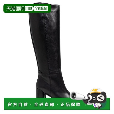 1h可退 香港直邮潮奢 Hogan 女士 粗跟過膝長靴 HXW6950FW40KXT