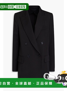 1h可退 香港直邮MaxMara 麦斯玛拉 女士 Levico 羊毛马海毛混纺斜