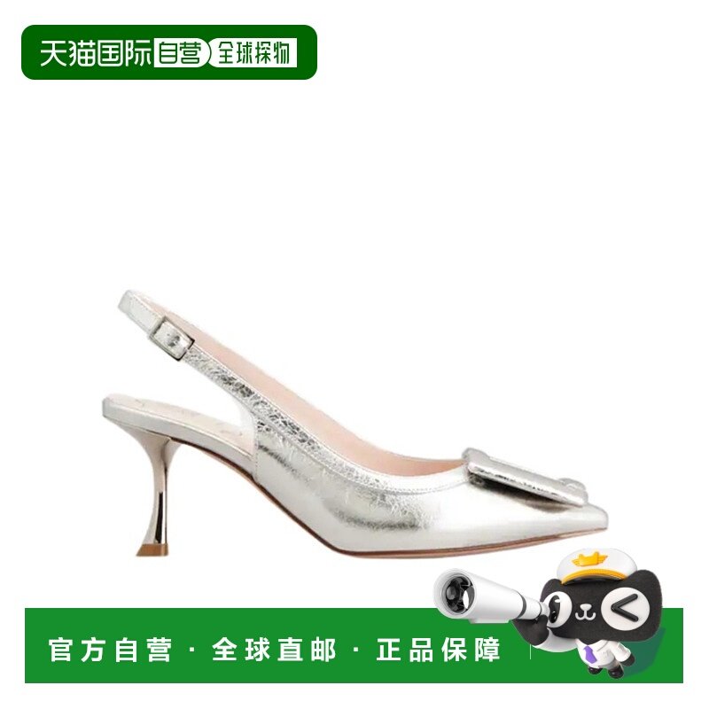 1h可退 香港直邮Roger Vivier Viv' in The City 皮革露跟凉鞋 RV
