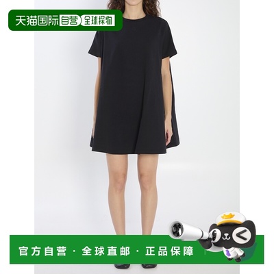 香港直邮LOEWE 女士T恤 S359Y51XA71100 AW2025 黑色 Trapeze dre