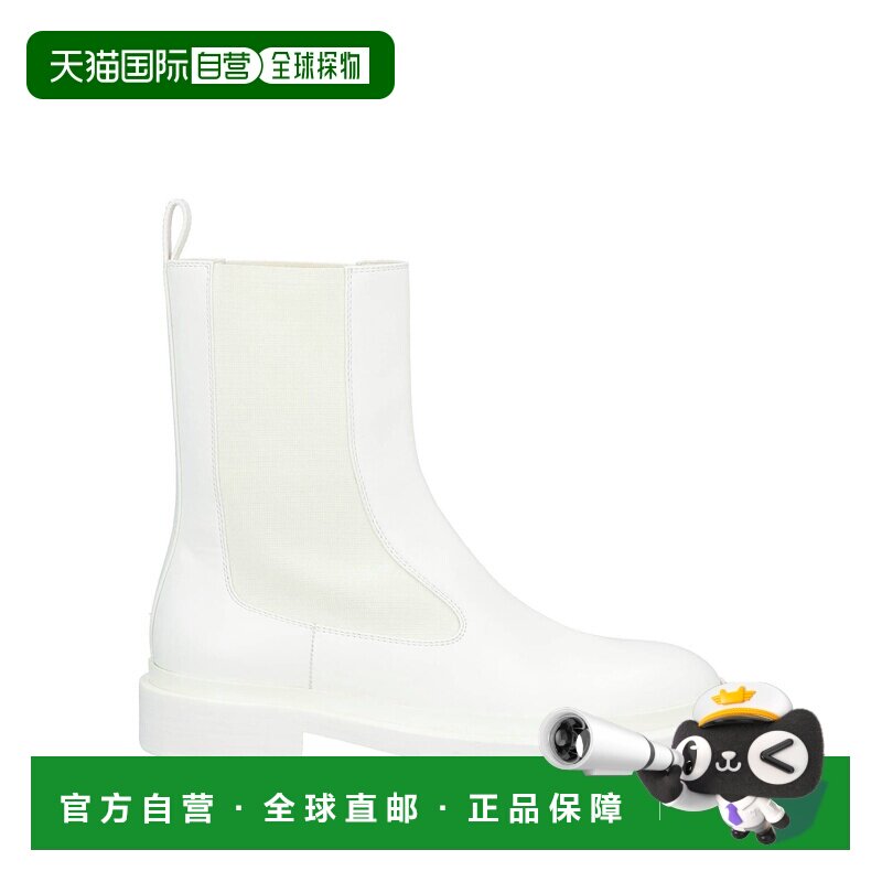 香港直邮Jil Sander 吉尔 桑达 女士 脚踝靴 white白色 舒适时尚