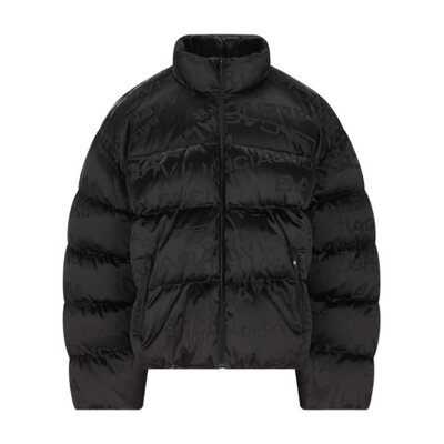 BALENCIAGA 男士外套 850845TTQ131000 AW2025 黑色