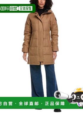 自营Canada Goose Shelburne Allura Luxe Wool-Blend Parka - be