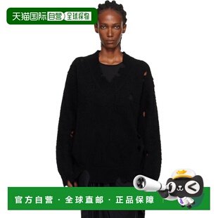 1h可退 香港直邮潮奢 Tom Ford 汤姆 福特 女士 黑色 Patchwork V