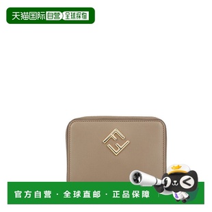1h可退 香港直邮Fendi 芬迪 女士 Diamonds 中号拉链钱包 8M0508A