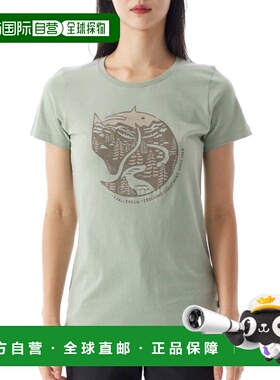 韩国直邮FJALLRAVEN 北极狐印花T恤 W (89849/674) 户外短袖/无袖