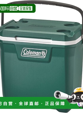 【日本直邮】科勒曼Coleman户外露营保冷箱 保冷保鲜28QT绿色