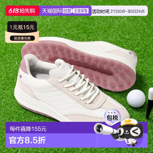 韩国直邮ECCO爱步Golf Street Vibe女士高尔夫鞋运动鞋(115303)