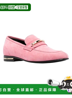 自营 Bally Genos 6304148 男士粉色 Samantha 绒面皮革乐福鞋 -
