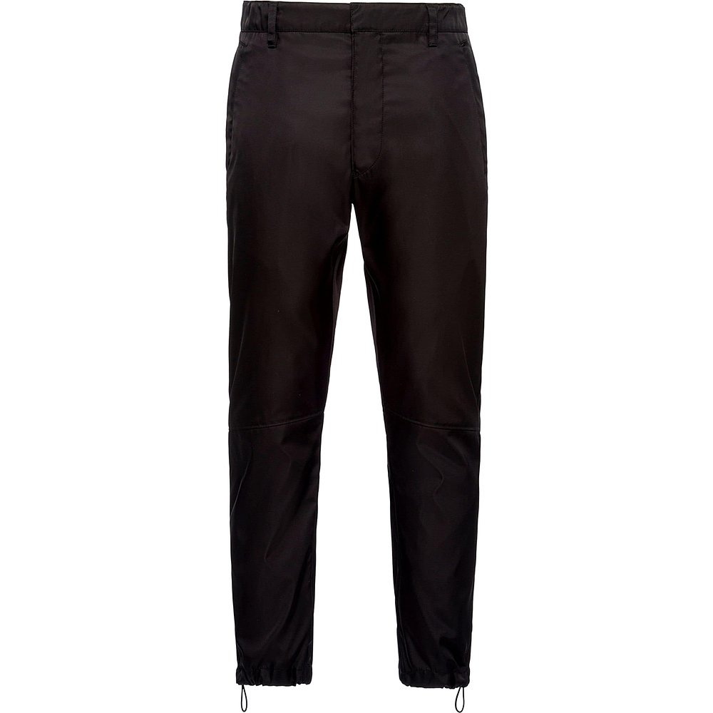 PRADA 男士休闲裤 SPH66S2021WQ8F0002-0 SS2025 黑色