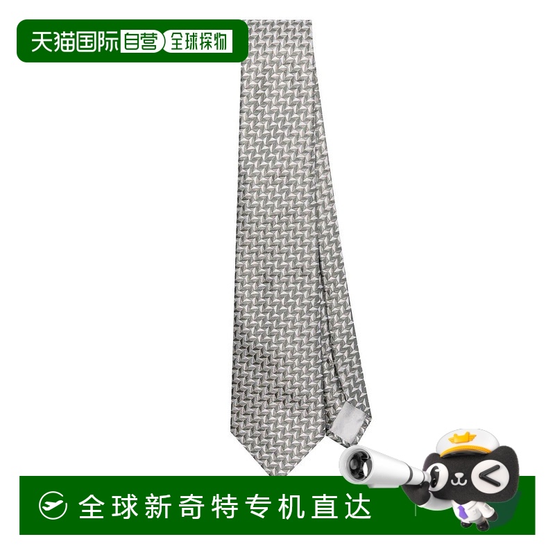 1h可退 香港直邮潮奢 Armani 阿玛尼 男士 真丝领带 GM000800TE13