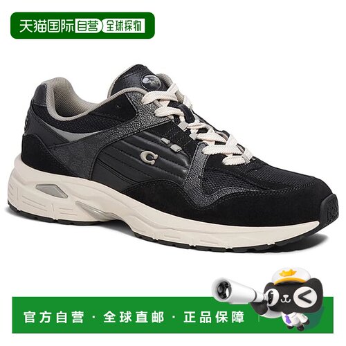 1h可退 香港直邮潮奢 Coach 蔻驰 男士 C301 标志运动休闲鞋