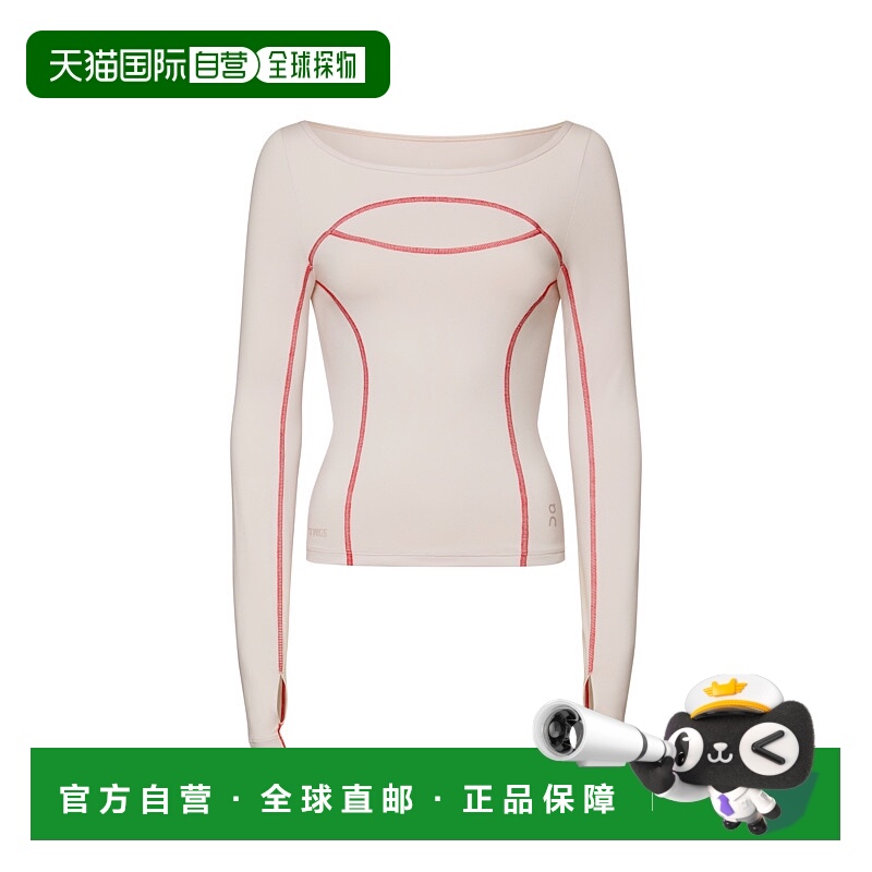 日本直邮On 女性工作室长袖训练上衣