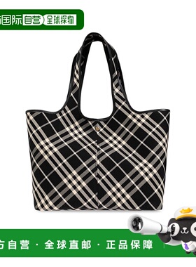香港直邮BURBERRY 女士单肩包手提包 8093978A1003BLACKCALICO