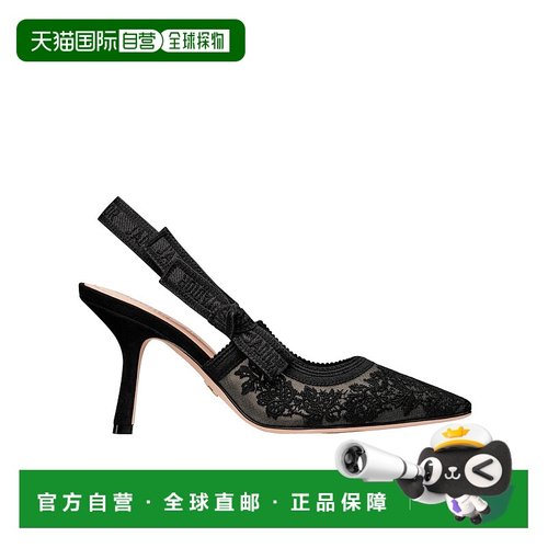 香港直邮DIOR 女士高跟鞋 KCV445FFVS20X AW2025 黑色