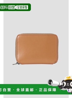 1h可退 日本直邮MARGARET HOWELL BRIDLE LEATHER拉链牛皮钱包