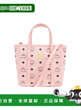 自营 MCM 女士手提包 MWPFSMT060PZ AW2025 Handbag 斜挎包粉红色