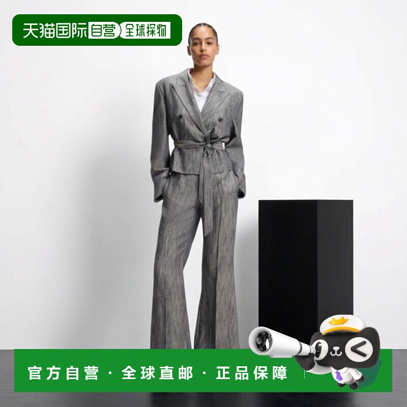 【美国直邮】hugo boss 女士 休闲裤亚麻女装牛仔裤西装裤喇叭裤