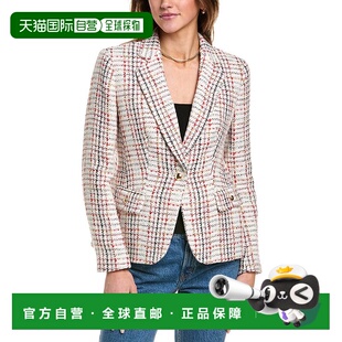 Tweed Klein Jacket red 外套 自营 美国奥莱直发长袖 Anne