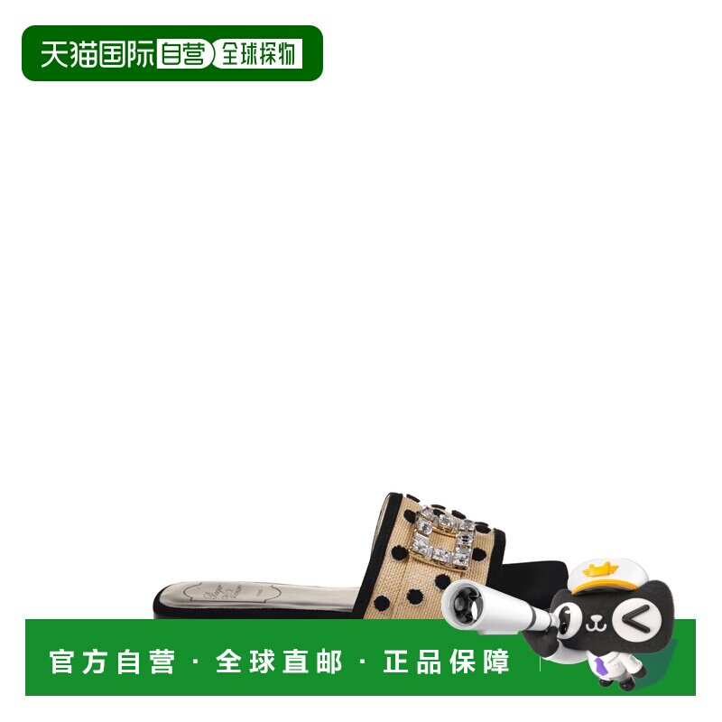 香港直邮ROGER VIVIER 女士拖鞋 RVW74744860NZ91【付后1h可退】