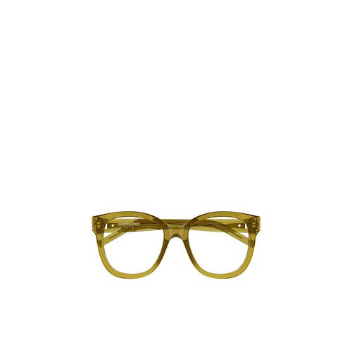 SAINT LAURENT 女士眼镜 SLM97007 SS2025 棕色 全框平光镜