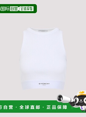 香港直邮GIVENCHY 女士背心吊带 BW70FNR2Q3100 AW2025 白色 Crop