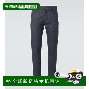 Loro 诺悠翩雅 香港直邮潮奢 Piana 001149 男士 中腰直筒牛仔裤
