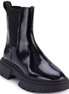 美国直邮DKNY 女士 Fenella 切尔西懒人靴 时尚舒适真皮靴子