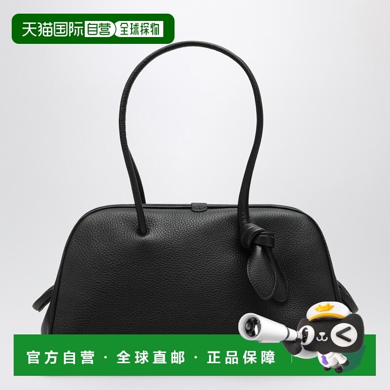 1h可退 香港直邮Jacquemus 女士 Turismo 黑色皮革包包 BAU00417A,箱包皮具/热销女包/男包,通用款女包,淘宝优惠券,粉丝福利购,淘宝优惠卷