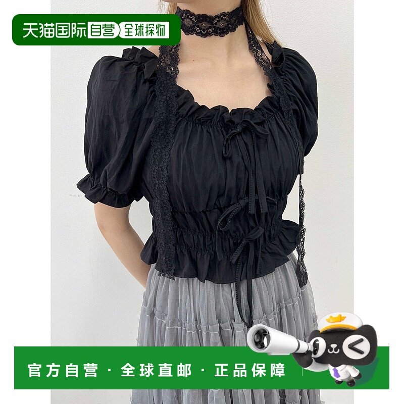 1h可退 日本直邮PHILLY女士2WAY收腰设计衬衫 PWC25SS146泡泡袖