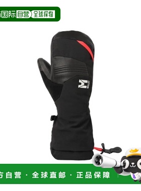 自营欧洲直邮MILLET COSMIC女士黑色聚酯纤维连指手套