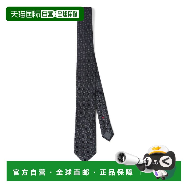 香港直邮Brunello Cucinelli 布内罗 古奇拉利 男士 深灰色领带 M