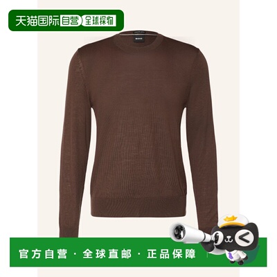 香港直邮BOSS 男士针织衫 100313054915001 CO 棕色 LENO Sweater
