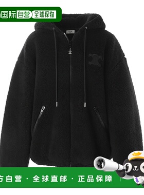 日本直邮Celine 男士黑色连帽绗缝夹克 (RV0SC 0T87 38NO)