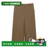 羊毛格纹裙裤 Laurent 831073Y1M75休闲裤 香港直邮Saint