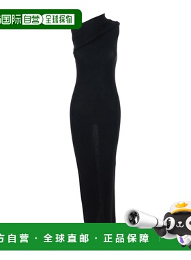 香港直邮潮奢 rick owens 瑞克 欧文斯 女士 'Athena' 黑色不对称