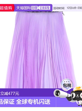 1h可退 香港直邮versace 女童 半身裙童装 purple紫色 舒适时尚