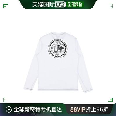 香港直邮Emporio Armani阿玛尼男士T恤白色透气宽松Z6H52BJ-10