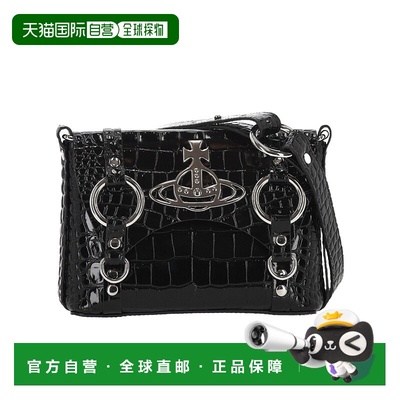 香港直邮Vivienne Westwood 压纹单肩包 48030007UL0099