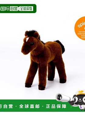 日本直邮Braunes FohlenKässen 设计的棕色小马